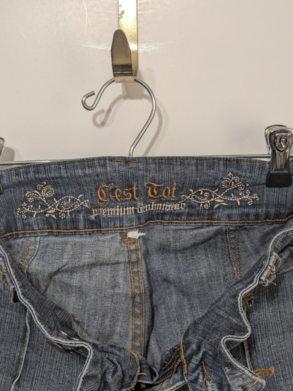 C'est Toi Low Rise Bootcut Jeans - Picture 9 of 9